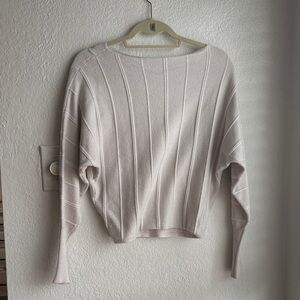 Magaschoni XS Women's Cream Sweater